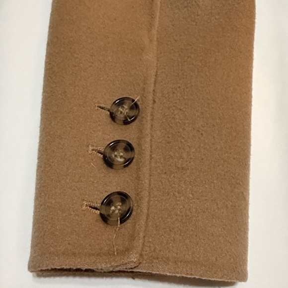 Tahari Wool&Cashmere Blend Camel Coat size S - Picture 9 of 9